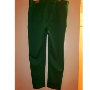 women's kelly green chino pants
